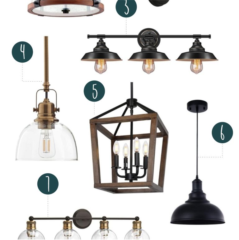 Gorgeous Amazon Light Fixtures (That won’t break the bank!)